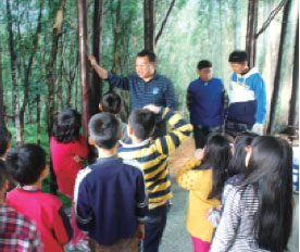森林情境教學步道建置